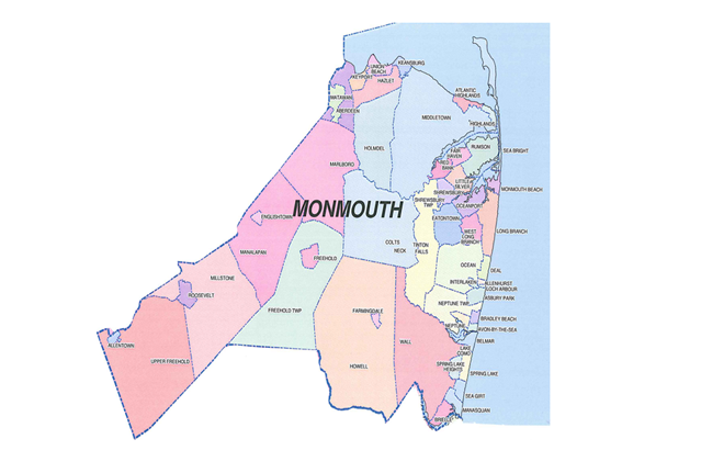 Monmouth County Map