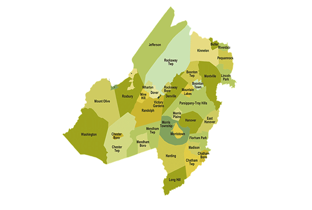 Morris County Map